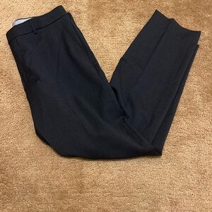 Ballin Comfort "Eze" Super 120's Wool Charcoal Flat Front Mens Pants Size: 34x30
